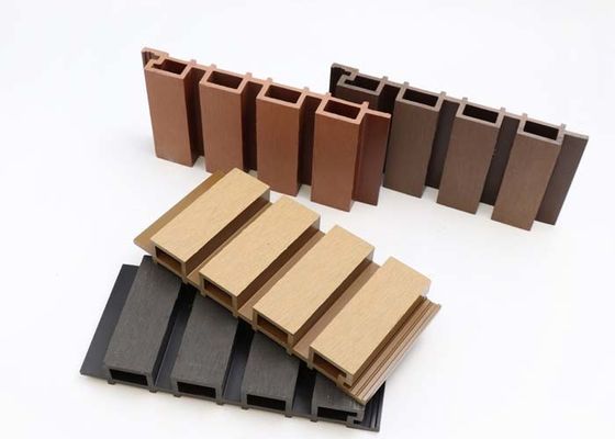 Esay To Install PS Panel 3D Wood Fluted PS Wall Panel Exterior