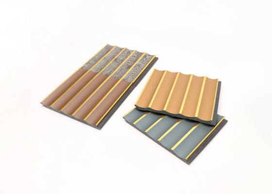 پانل دیواری پلی استایرن PS داخلی بتنی لوکس ضد آب 120x12x2900