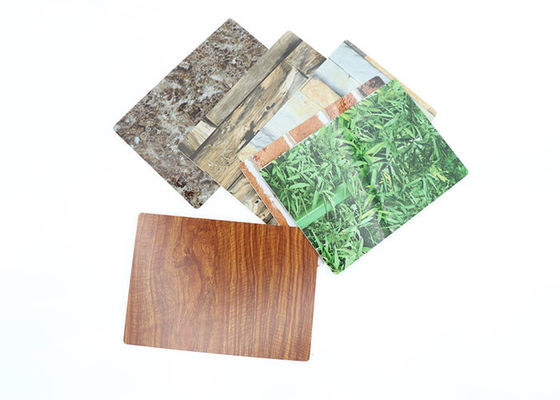 ورق مرمر پی وی سی 1220x2440 میلی متری براق بالا پانل دیواری پی وی سی 3 میلی متری