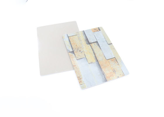 ورق مرمر پی وی سی 1220x2440 میلی متری براق بالا پانل دیواری پی وی سی 3 میلی متری