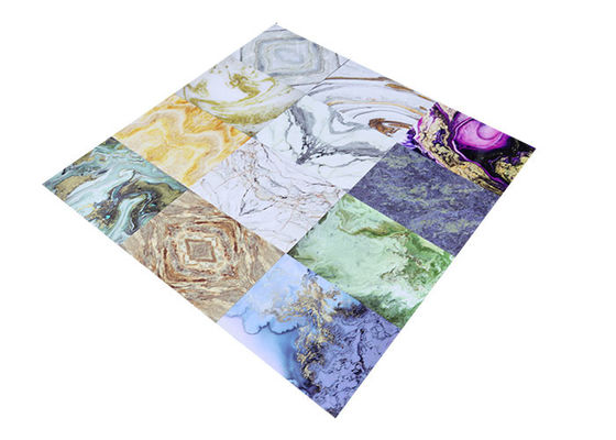 ورق مرمر پی وی سی پر براق برای تزئین دیوار