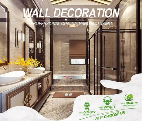 ورق مرمر پی وی سی پر براق برای تزئین دیوار