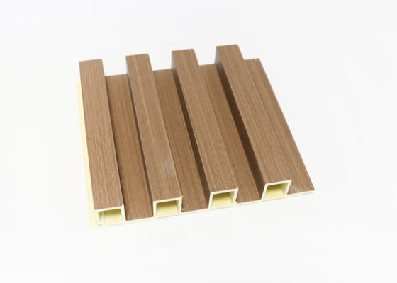 پانل دیواری WPC داخلی فلوت پی وی سی چوبی برای دکوراسیون