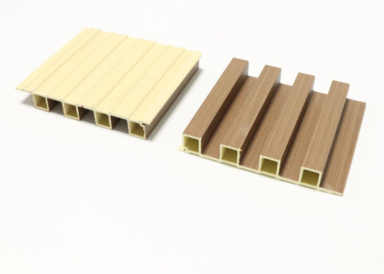 پانل دیواری WPC داخلی فلوت پی وی سی چوبی برای دکوراسیون