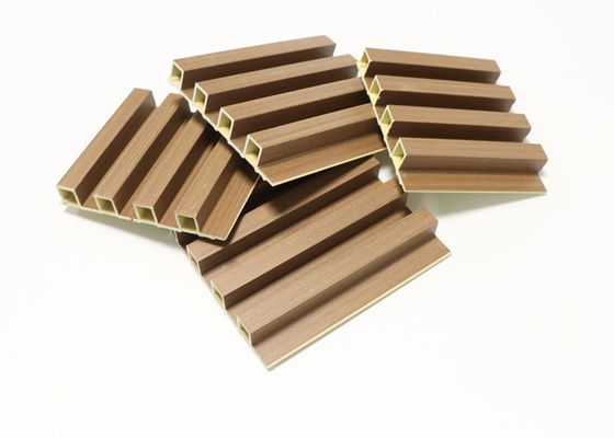 پانل دیواری WPC داخلی فلوت پی وی سی چوبی برای دکوراسیون