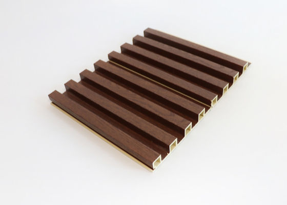 پانل دیواری WPC داخلی فلوت پی وی سی چوبی برای دکوراسیون