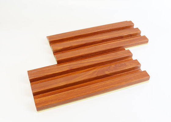 پانل دیواری WPC داخلی فلوت پی وی سی چوبی برای دکوراسیون