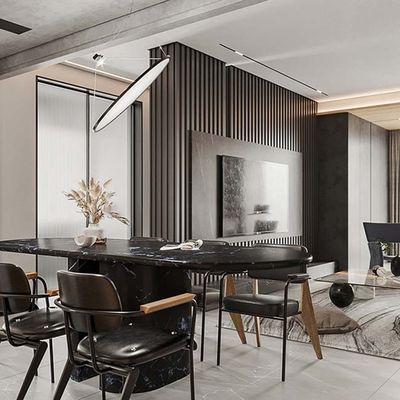 پانل های دیواری شیاردار WPC جایگزین چوب، همه کاره زیبا