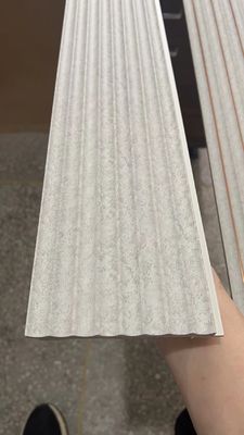 تزئینات ضد آب PS داخلی 3 بعدی دیوار چوبی قالب گیری قرنیز