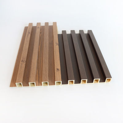 پانل دیواری WPC داخلی فلوت شده دکور داخلی دکور چوب پلاستیک کامپوزیت روکش PVC