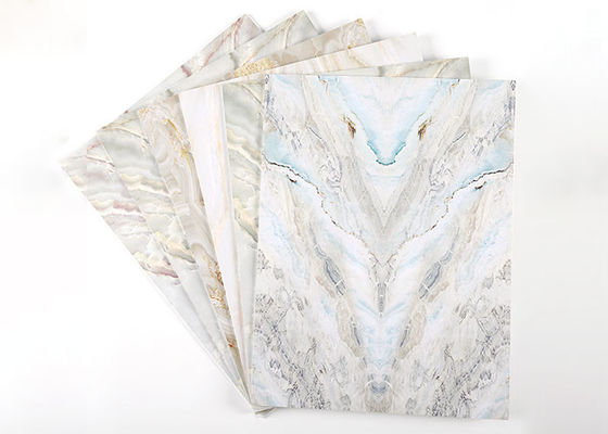 تزیین دیوار داخلی ورق مرمر پی وی سی لوکس براق 1220x2440mm 3mm