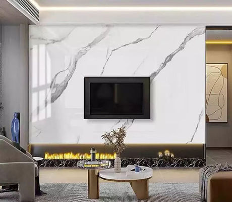 تزیین دیوار داخلی ورق مرمر پی وی سی لوکس براق 1220x2440mm 3mm