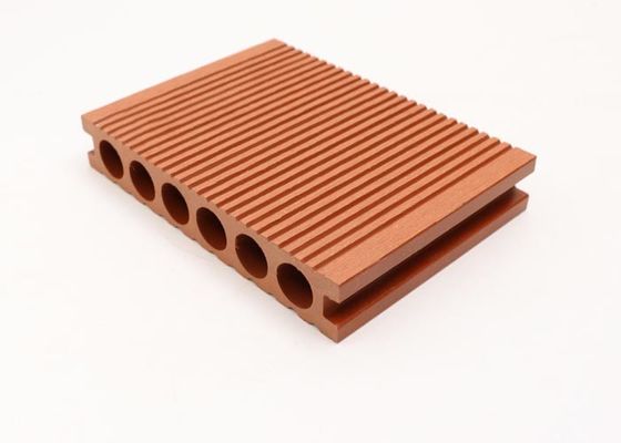 پانل WPC دیوار PVC باغ ضد آب برای دکوراسیون ضد لغزش فضای باز سازگار با محیط زیست