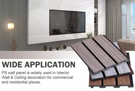 دکوراسیون خانه پانل دیواری پلی استایرن ضد آب روکش دیوار PS سفارشی