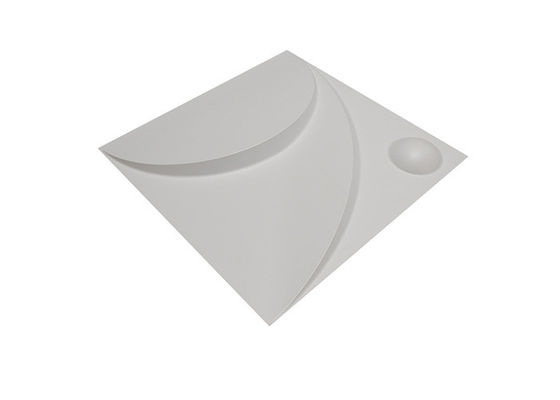 پانل های دیواری تزئینی سه بعدی PVC داخلی ضد آب با طرح الماس طلای درخشان 1 میلی متری