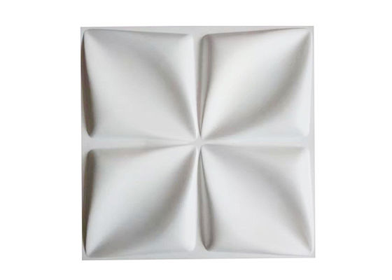 پانل های دیواری سه بعدی تزئینی 500x500 میلی متری پانل دیواری طلایی الماس خانگی PVC