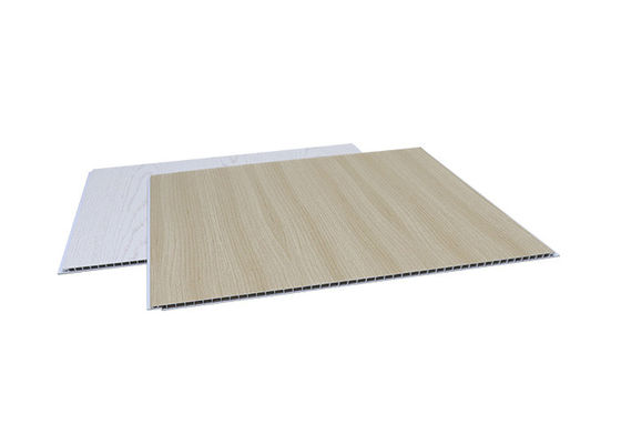 پانل سقف PVC چوبی داخلی پلاستیک کامپوزیت روکش پی وی سی روکش دیوار فلوت دار
