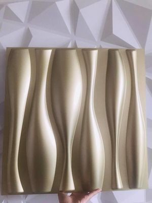 پانل های دیواری سه بعدی تزئینی 50x50cm طراحی مدرن داخلی خانه 100% PVC