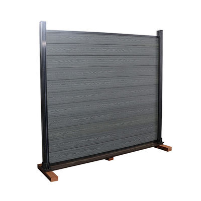 پانل های حصار WPC کامپوزیت چوب پلاستیکی مقاوم در برابر اشعه ماوراء بنفش