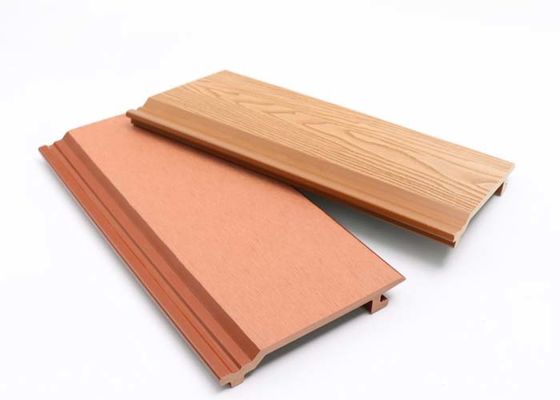 Co Extrusion Exterior Wpc Panel Wall Cladding ضد آب برای دکوراسیون باغ