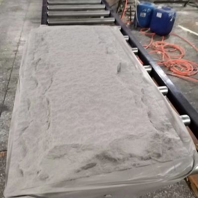 نصب سریع PU پانل دیواری سنگ مصنوعی قارچ پلی اورتان 1200 * 600 میلی متر