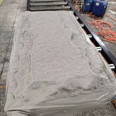 نصب سریع PU پانل دیواری سنگ مصنوعی قارچ پلی اورتان 1200 * 600 میلی متر