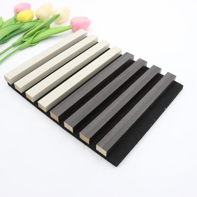 600 * 1200 میلی متر آکوستیک دیوار فوم تخته ام دی اف استودیو چند رنگ