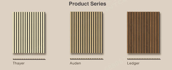 2440x1220mm آکوستیک صفحه هیئت مدیره چوبی صفحه چوبی مقاومت در برابر رطوبت