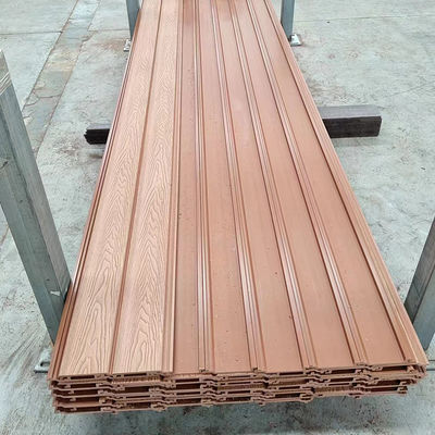 Wpc Wall Cladding Building Exterior Decoration Wood Substitute Wpc دیوار پانل