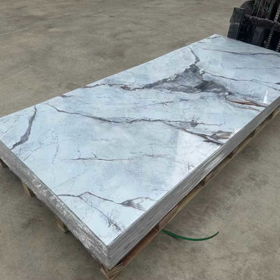 1220x2800mm ورق مرمر PVC تزئینی داخلی