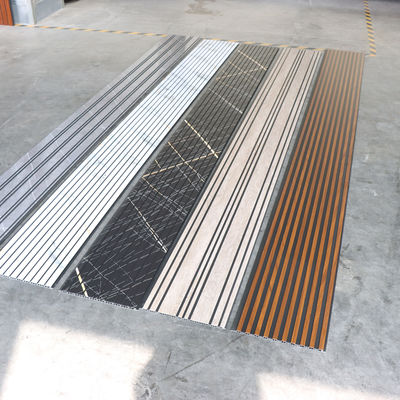 پانل دیواری PVC ضد آب و ضد حریق، سبک وزن، نصب آسان، تخته دیوار داخلی و خارجی برای حمام، آشپزخانه، اتاق نشیمن