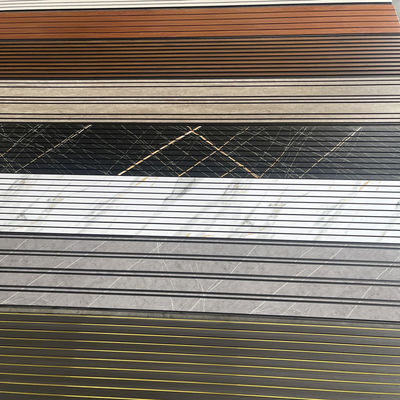 پانل دیواری PVC ضد آب و ضد حریق، سبک وزن، نصب آسان، تخته دیوار داخلی و خارجی برای حمام، آشپزخانه، اتاق نشیمن