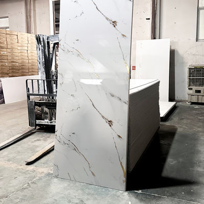 پانل دیواری دوش PVC ضد آب سازگار با محیط زیست با سطح تمیز کردن آسان