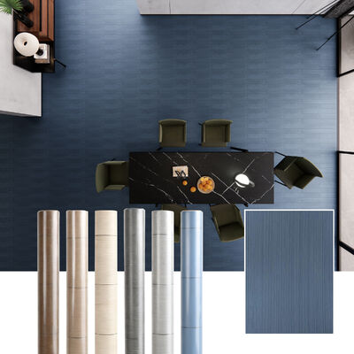 برچسب های کف چسبنده 0.7 میلی متری طرح چوب پنبه ای یا بافت نرم