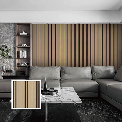 پانل دیواری سقف فلوت دار PVC با نصب آسان مقاوم در برابر رطوبت برای دکوراسیون دیوار سقفی داخلی مدرن