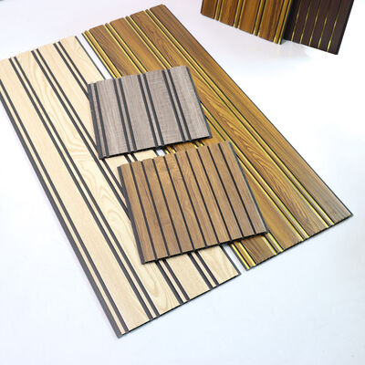 پانل دیواری سقف فلوت دار PVC با نصب آسان مقاوم در برابر رطوبت برای دکوراسیون دیوار سقفی داخلی مدرن