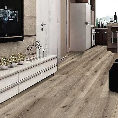 فرمالدهید E0 SPC کفپوش PVC با سنگ آهک مواد اولیه دوام عالی راه حل کفپوش برای کاربردهای تجاری و مسکونی