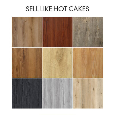 فرمالدهید E0 SPC کفپوش PVC با سنگ آهک مواد اولیه دوام عالی راه حل کفپوش برای کاربردهای تجاری و مسکونی