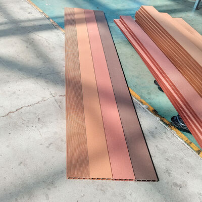 سیستم پنل دیواری بیرونی WPC پنروک چوبی پلاستیکی برای پوشش دیواری بیرونی