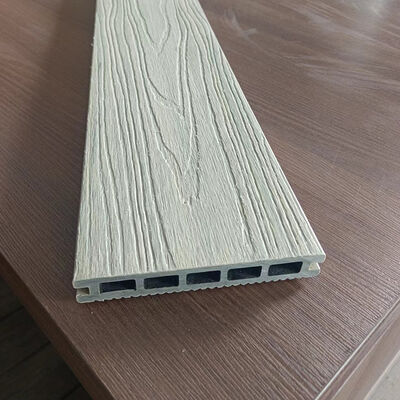 پانل دیواری بیرونی WPC بیرونی چوبی پلاستیکی کامپوزیت با مقاومت در برابر آب و هوا و نصب آسان