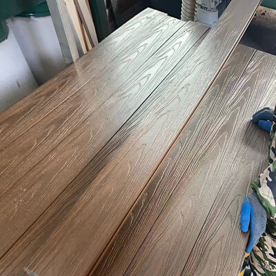 پانل دیواری بیرونی WPC بیرونی چوبی پلاستیکی کامپوزیت با مقاومت در برابر آب و هوا و نصب آسان