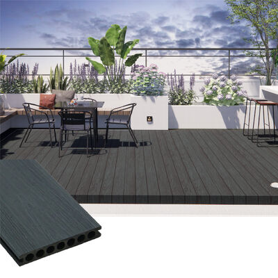 Outdoor Waterproof WPC Decking Boards for Poolside and Landscape Projects with Weather Resistance