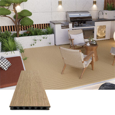 پانل دیواری بیرونی WPC پانل های چوبی ترکیبی ضد آب برای تزئین ساختمان