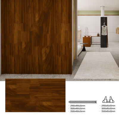 پانل دیوار پارتیشن PVC تخته تزئینی تقسیم کننده داخلی با نصب آسان برای جداسازی اتاق