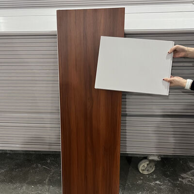 PVC دیوار پانل پارتیشن داخلی تخته تزئینی ضد آب جدا کننده برای فضای اتاق