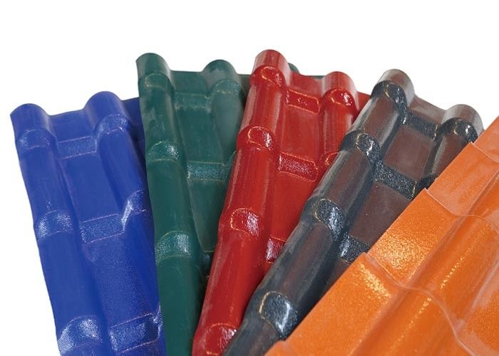 کاشی بام فلزی با روکش سنگی برای کاشی های سقفی نوع کلاسیک / ورق بام فولادی