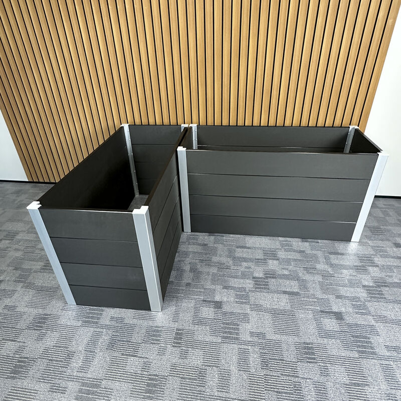 جعبه بزرگ بستر باغ بلند برای باغ گیاهی در خارج از منزل