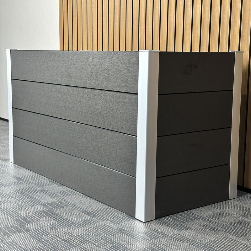 جعبه گلدان مدرن ضد آب و ضد حریق سازگار با محیط زیست برای باغچه مرتفع در فضای باز