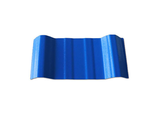 نسوز نصب آسان کاشی های سقف راه راه کاشی های پلاستیکی برای سقف سبک PVC کاشی ورق سقف رزینی