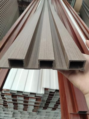 پانل دیواری WPC داخلی داخلی 195x28mm جایگزین چوب پانل دیواری تزئینی WPC